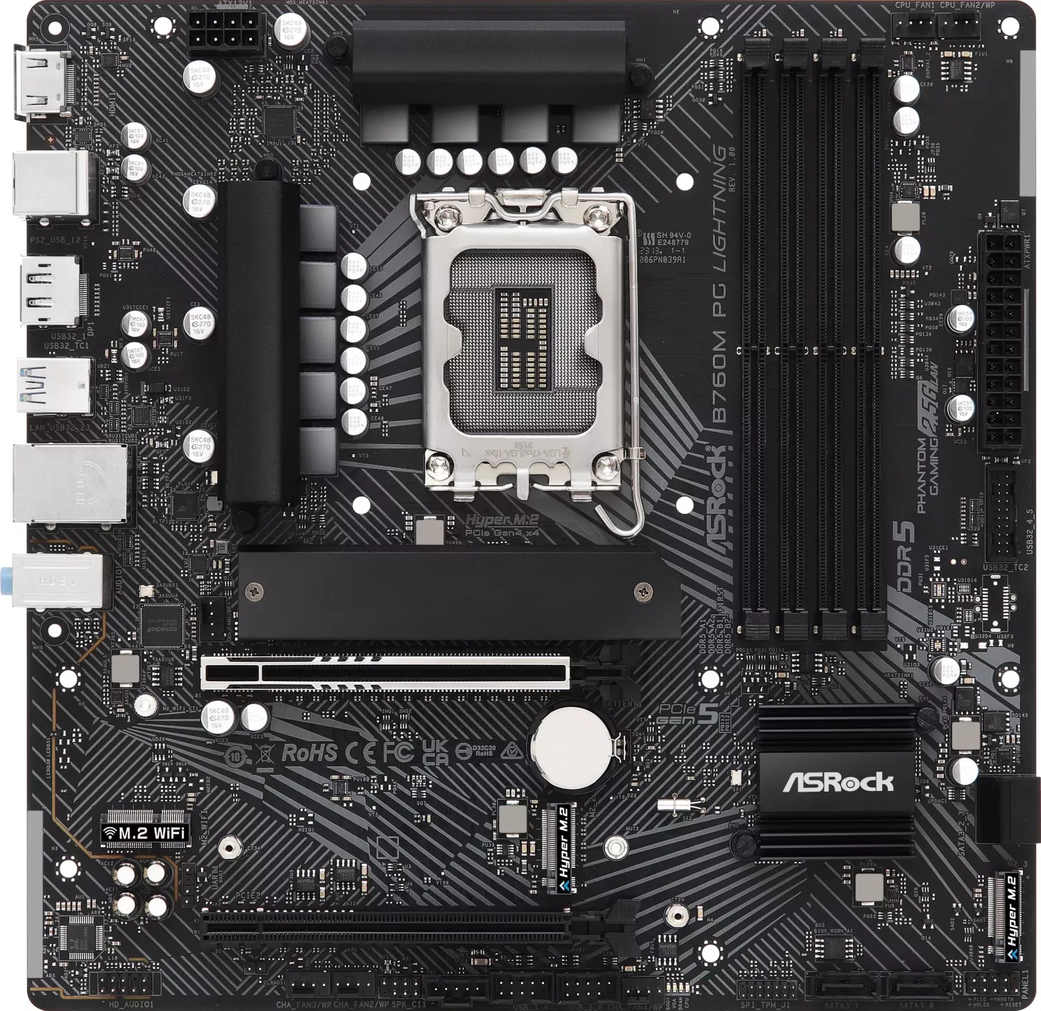 Asrock B760M PG Lightning