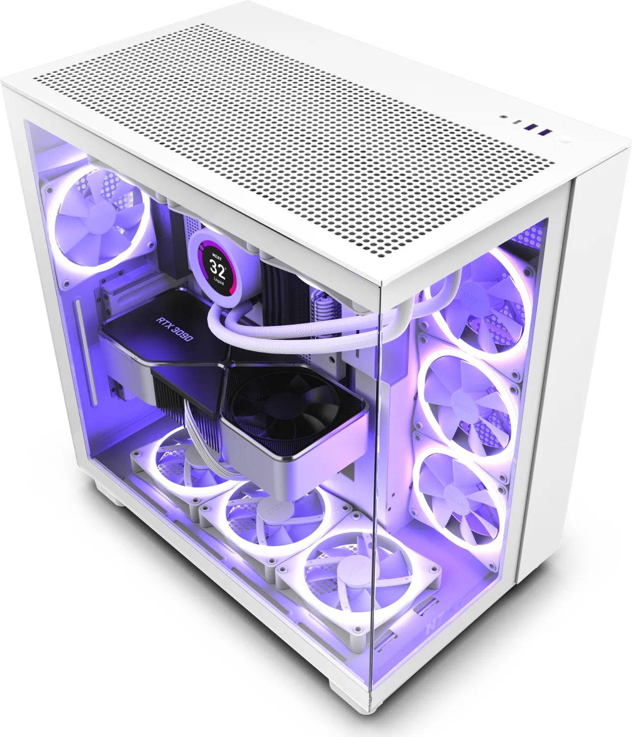 NZXT H9 Flow White