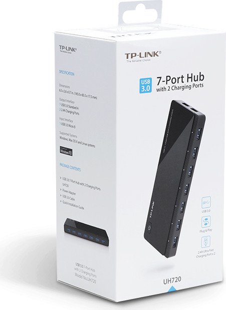 TP-Link UH720 7-Port USB-Hub