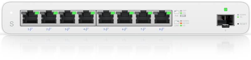 Ubiquiti UISP Switch 8-Port PoE