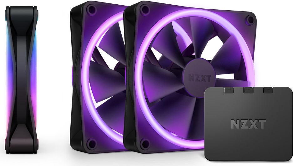 NZXT F120 RGB Duo black Triple-Pack