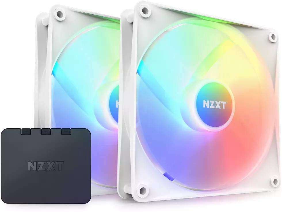 NZXT F140 RGB Core weiß Twin-Pack