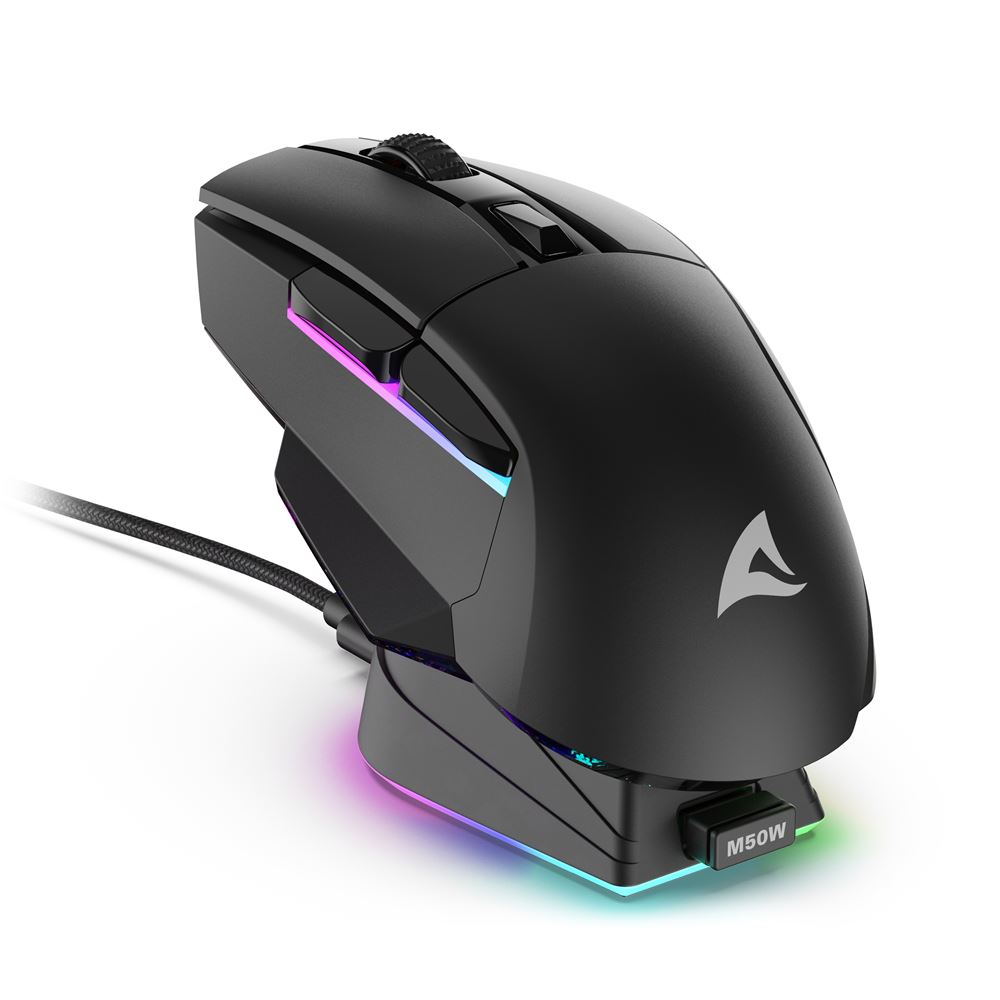 Sharkoon SGM50W Gaming Maus RGB