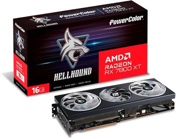 Powercolor RX7800XT Hellhound OC 16GB