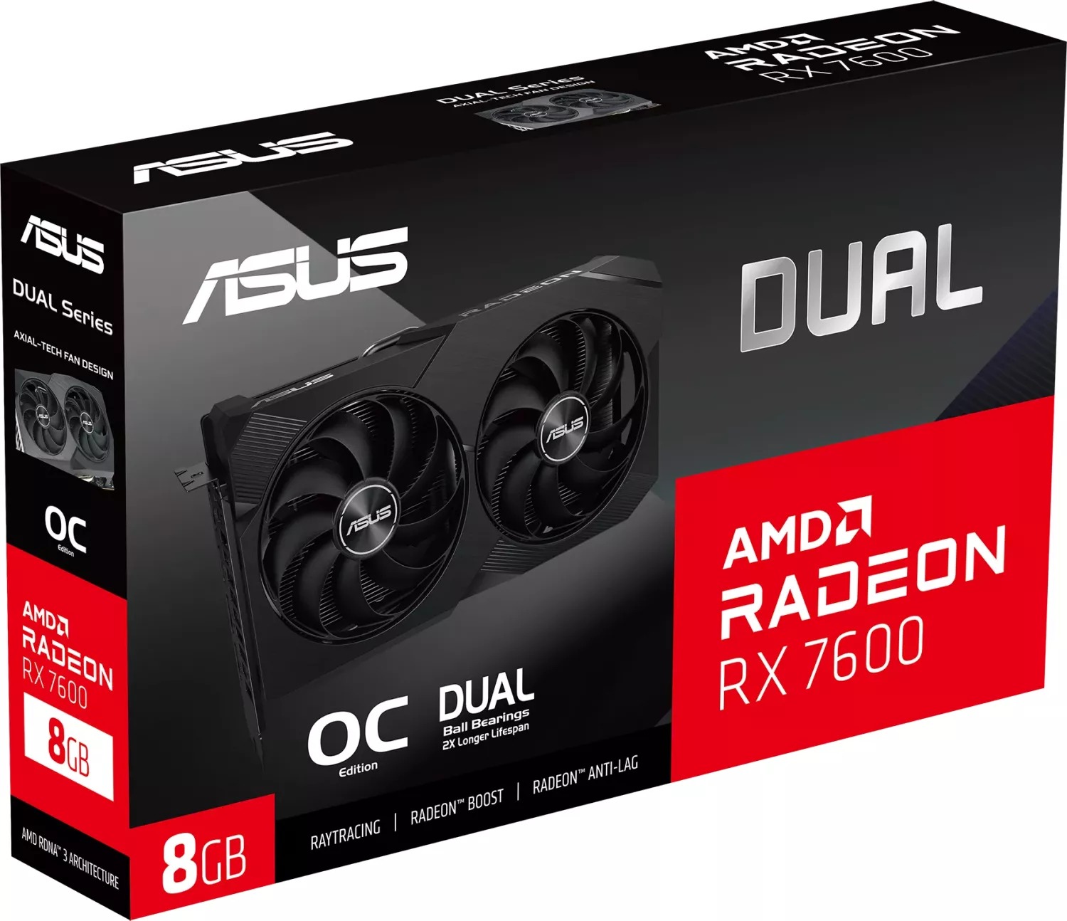 Asus RX 7600 Dual OC V2 8GB