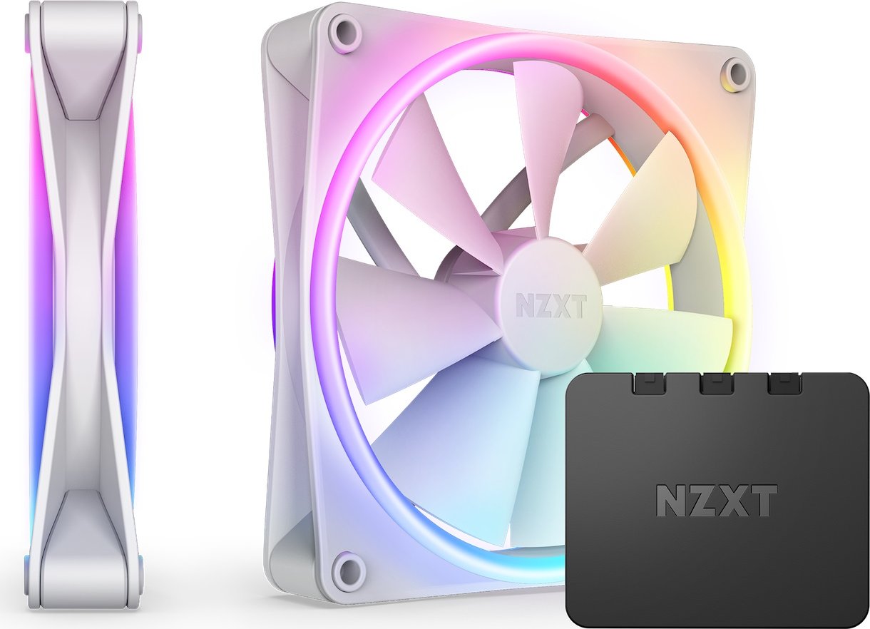 NZXT F140 RGB Duo white Twin-Pack