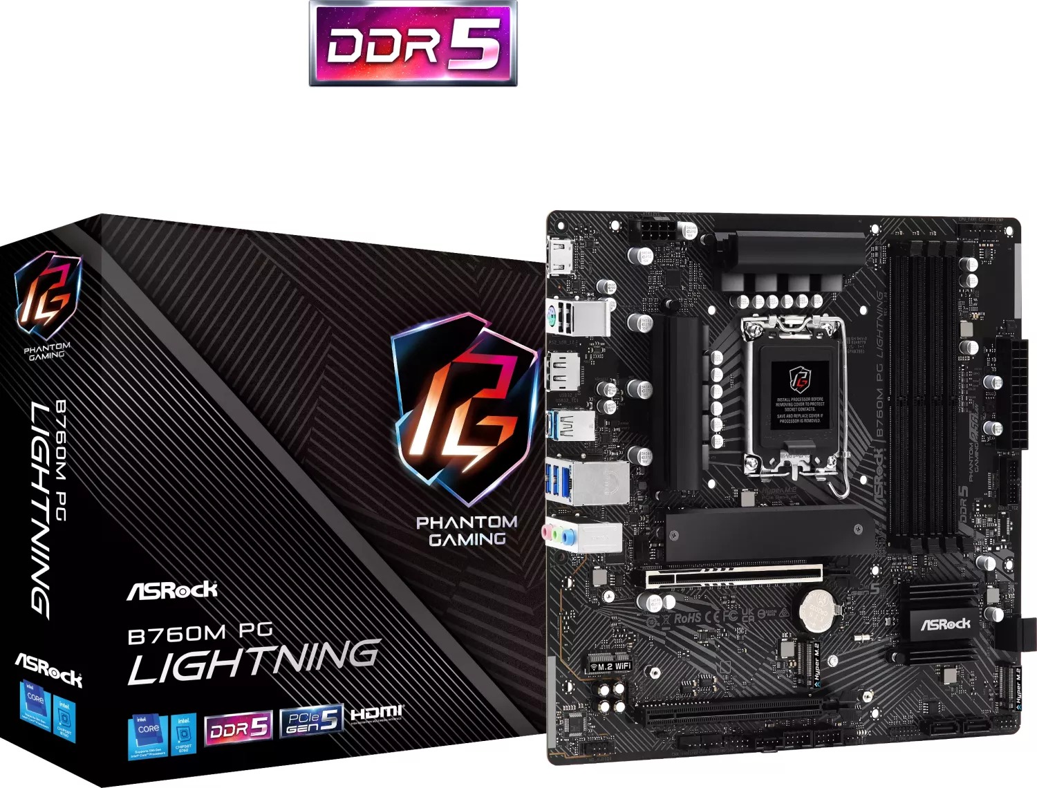 Asrock B760M PG Lightning