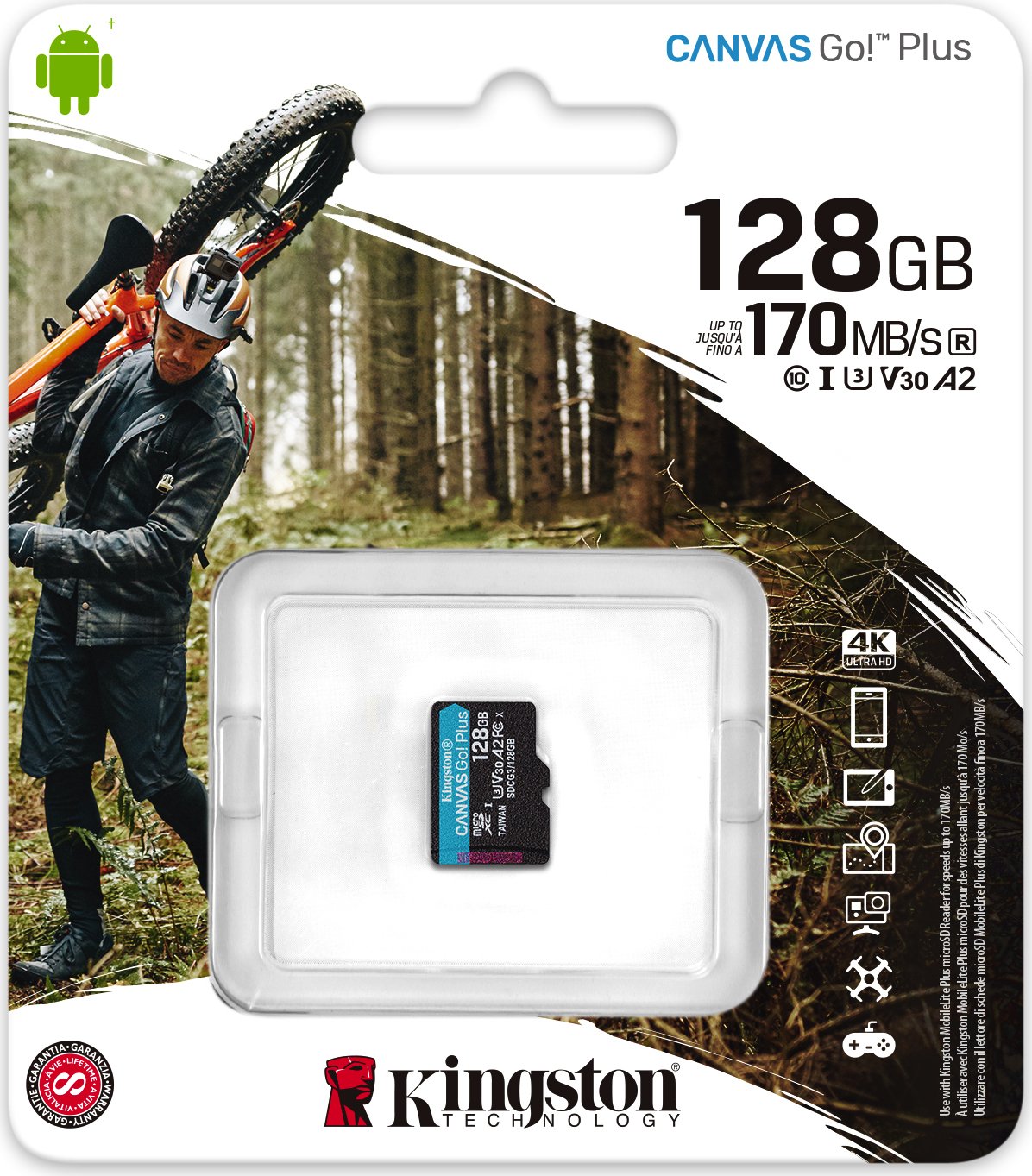 Kingston Canvas Go! Plus 128GB